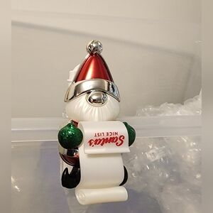 Bath & body santas nice list gnome wallflower plug scent control nwt
